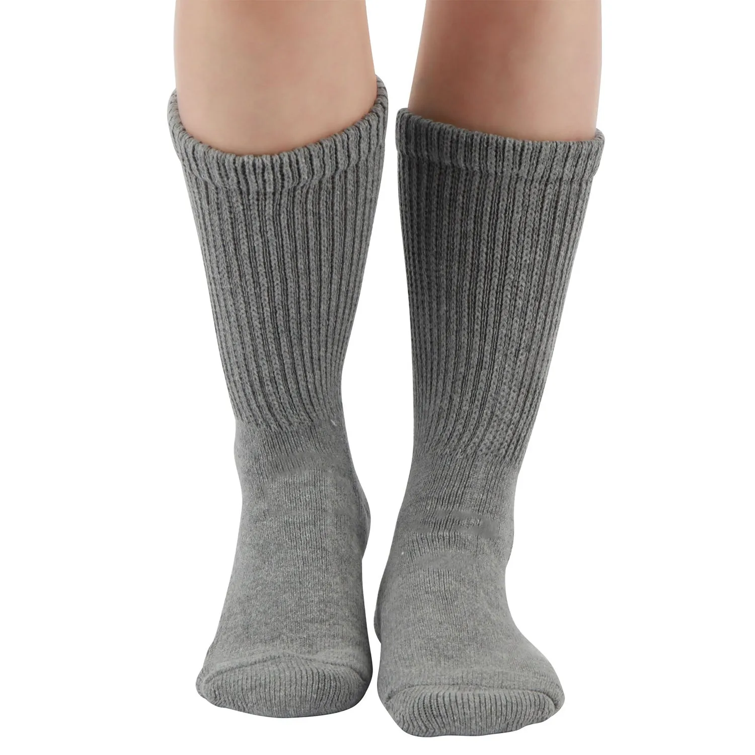 MD Cotton Non-Binding Warm Cushion Crew Socks Dress Socks