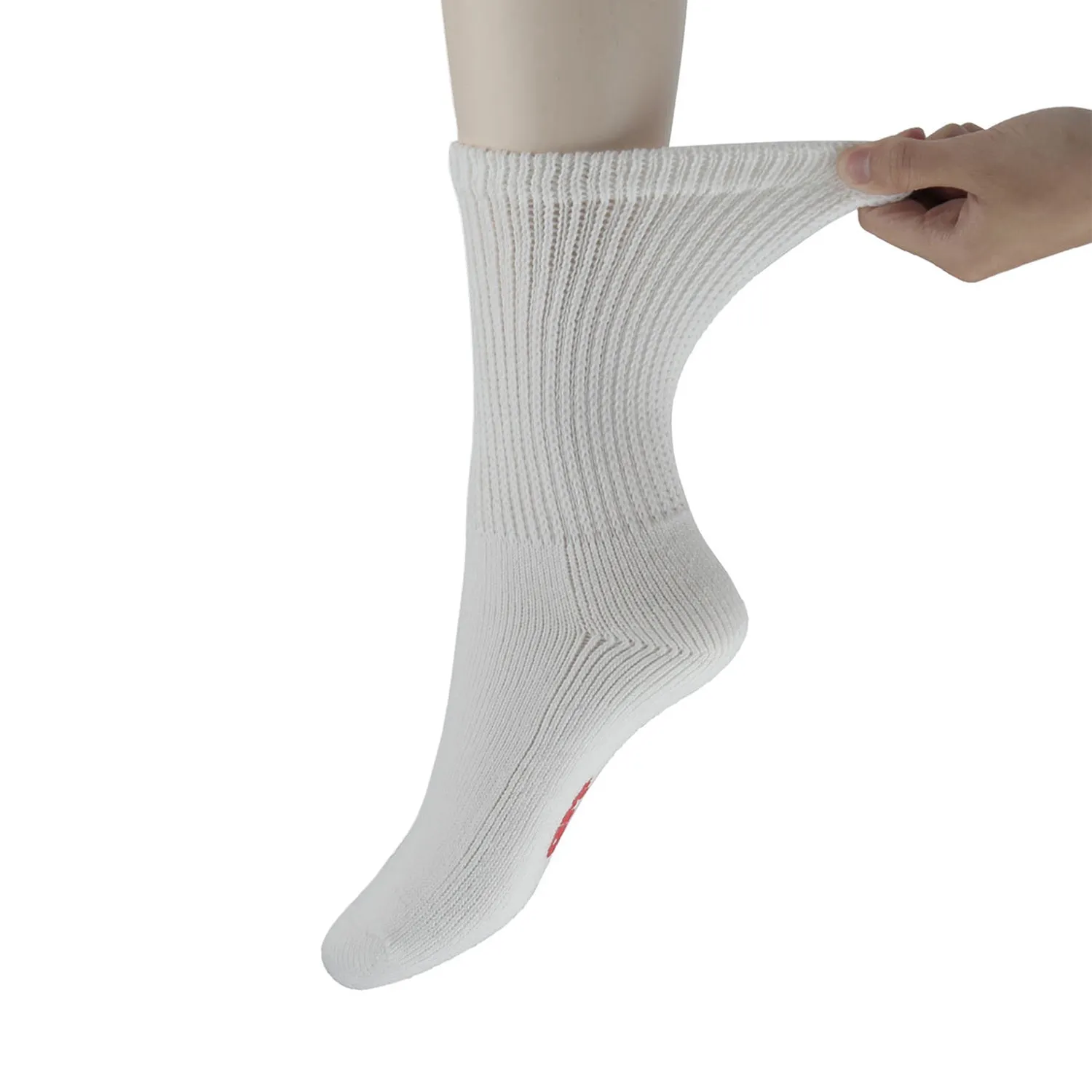 MD Cotton Non-Binding Warm Cushion Crew Socks Dress Socks