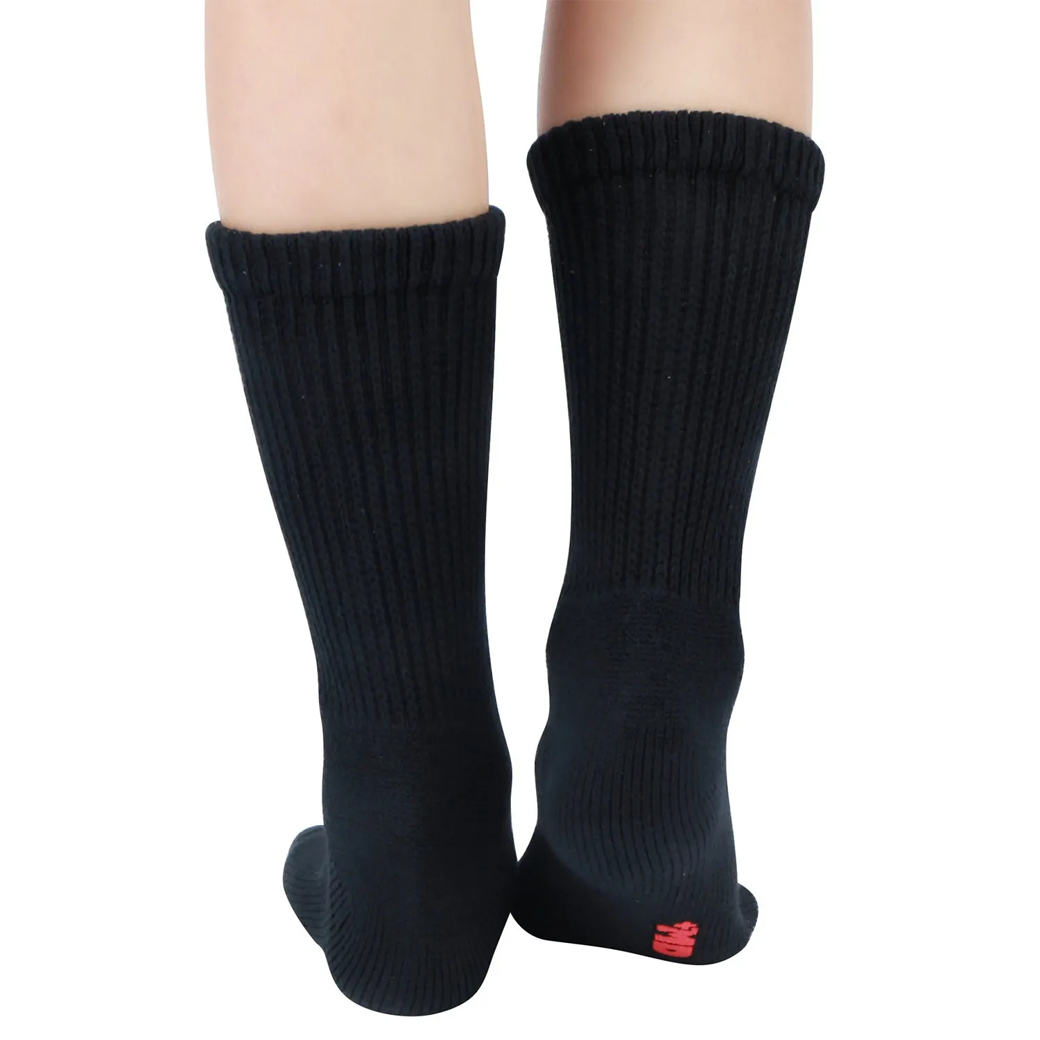 MD Cotton Non-Binding Warm Cushion Crew Socks Dress Socks