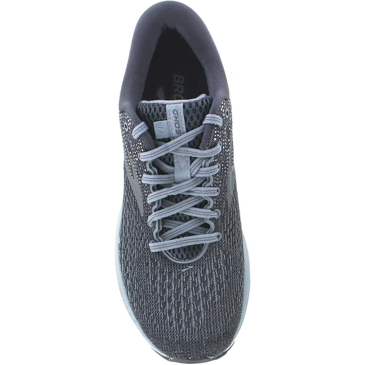 Men's Brooks Ghost 11 Ebony/Grey/Silver Mesh