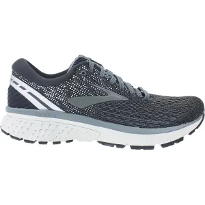 Men's Brooks Ghost 11 Ebony/Grey/Silver Mesh