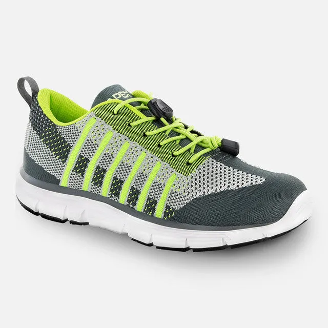 Men's Knit Active Shoe 'Bolt' - Lime