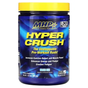 MHP Hyper Crush Pre-Workout, Ice Blue