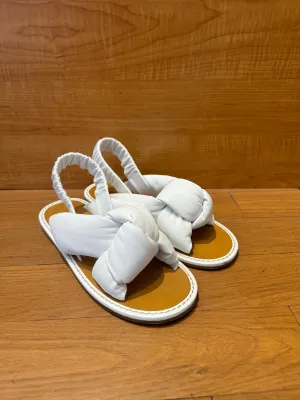 Miu Miu Knot Flat Sandals