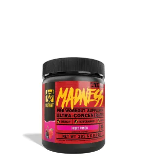 Mutant Madness Pre-Workout Fruit Punch