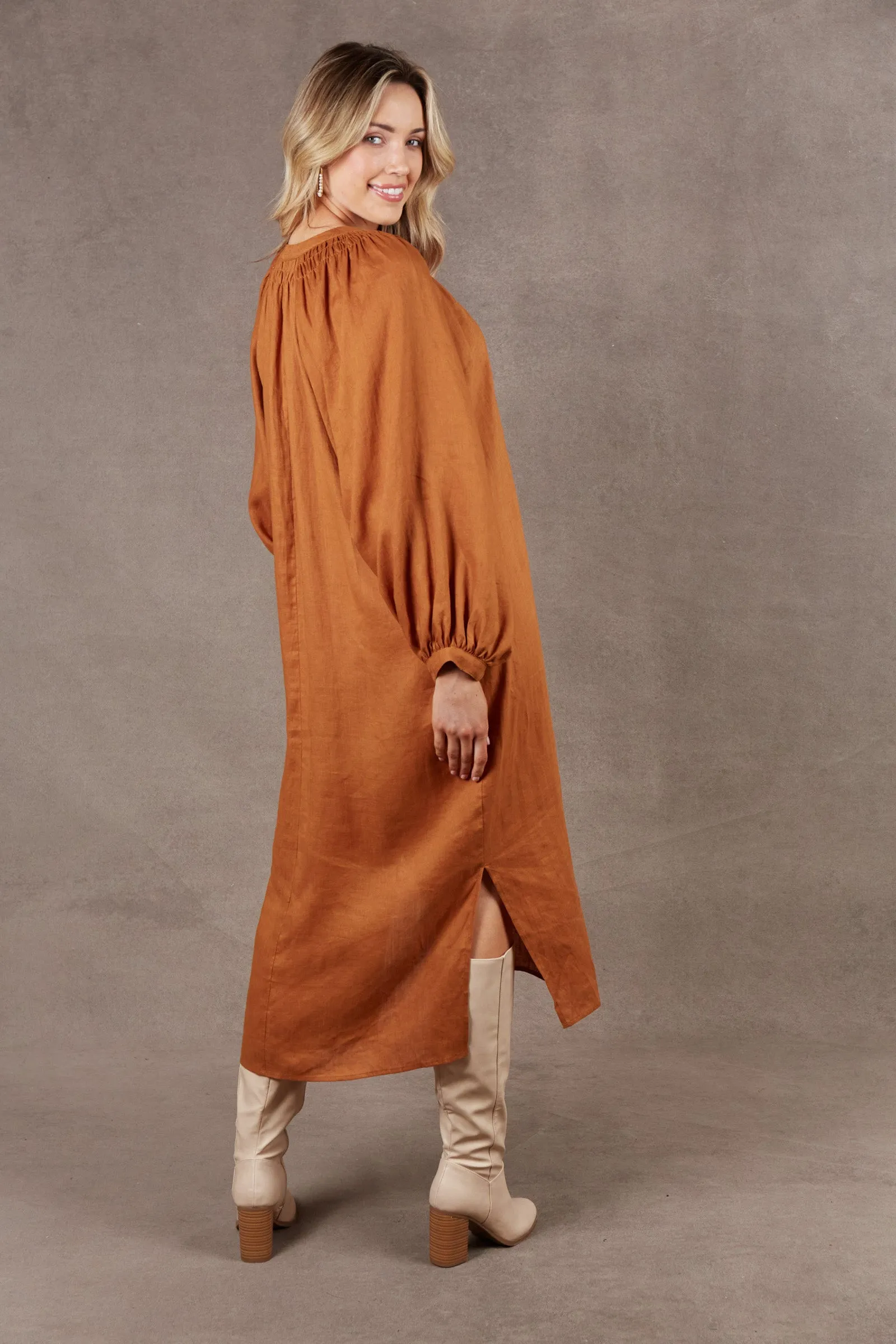 Nama Dress - Ochre