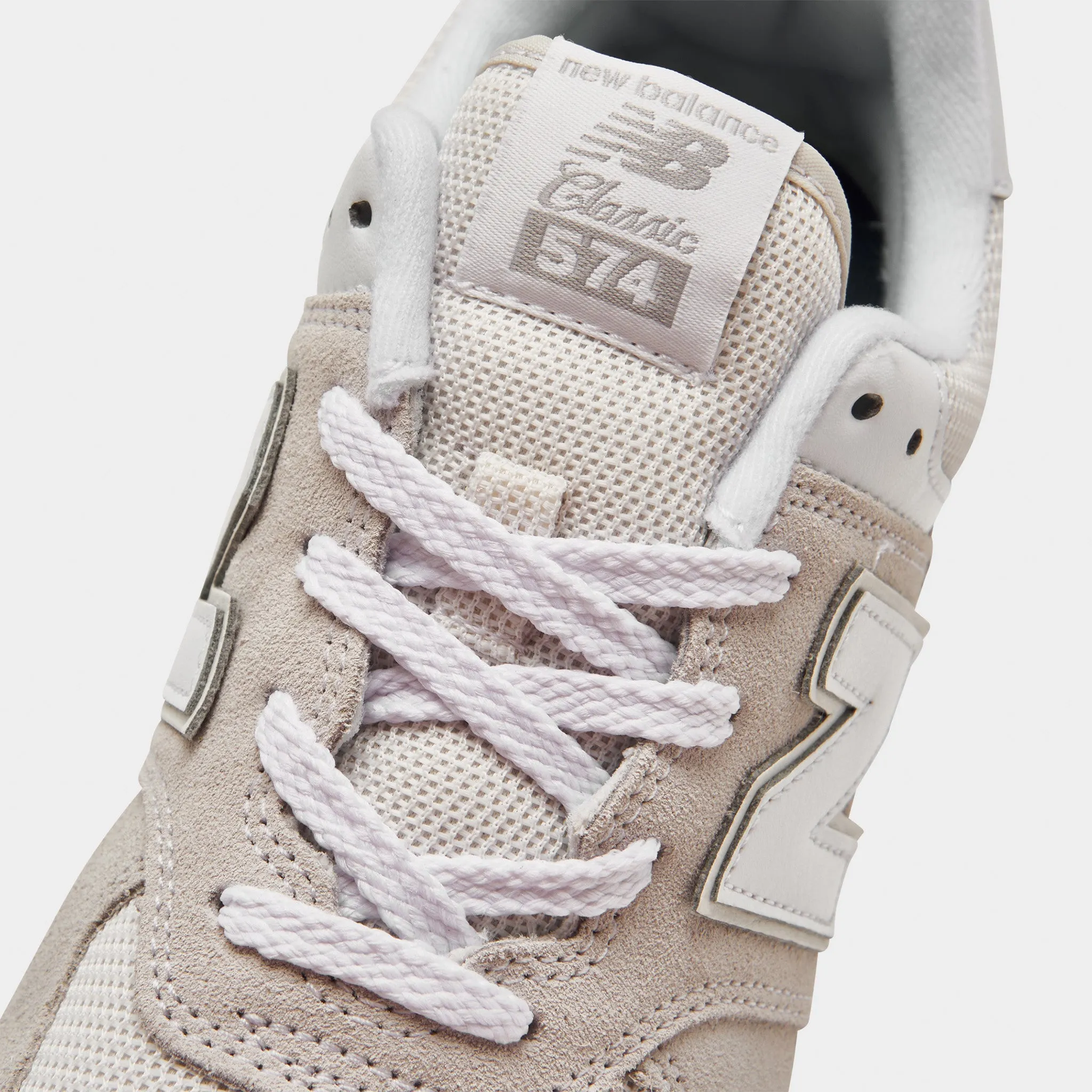 New Balance GC574EVW Nimbus Cloud / White