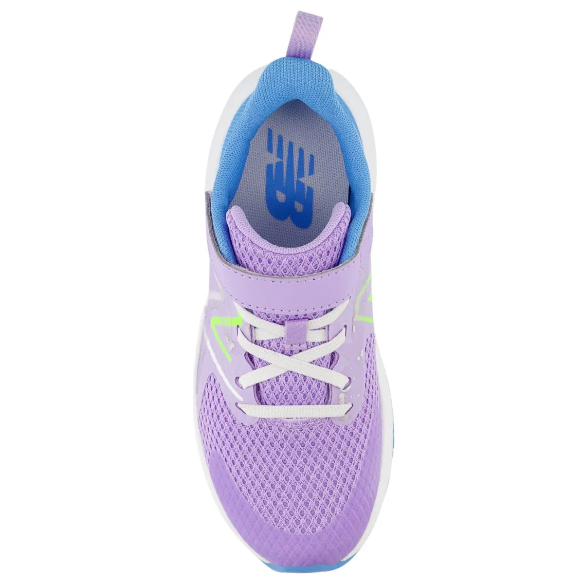 New Balance Girl's (Preschool) Rave Run v2 YTRAVHG2 Lilac Glo/Sky Blue/Pixel Green