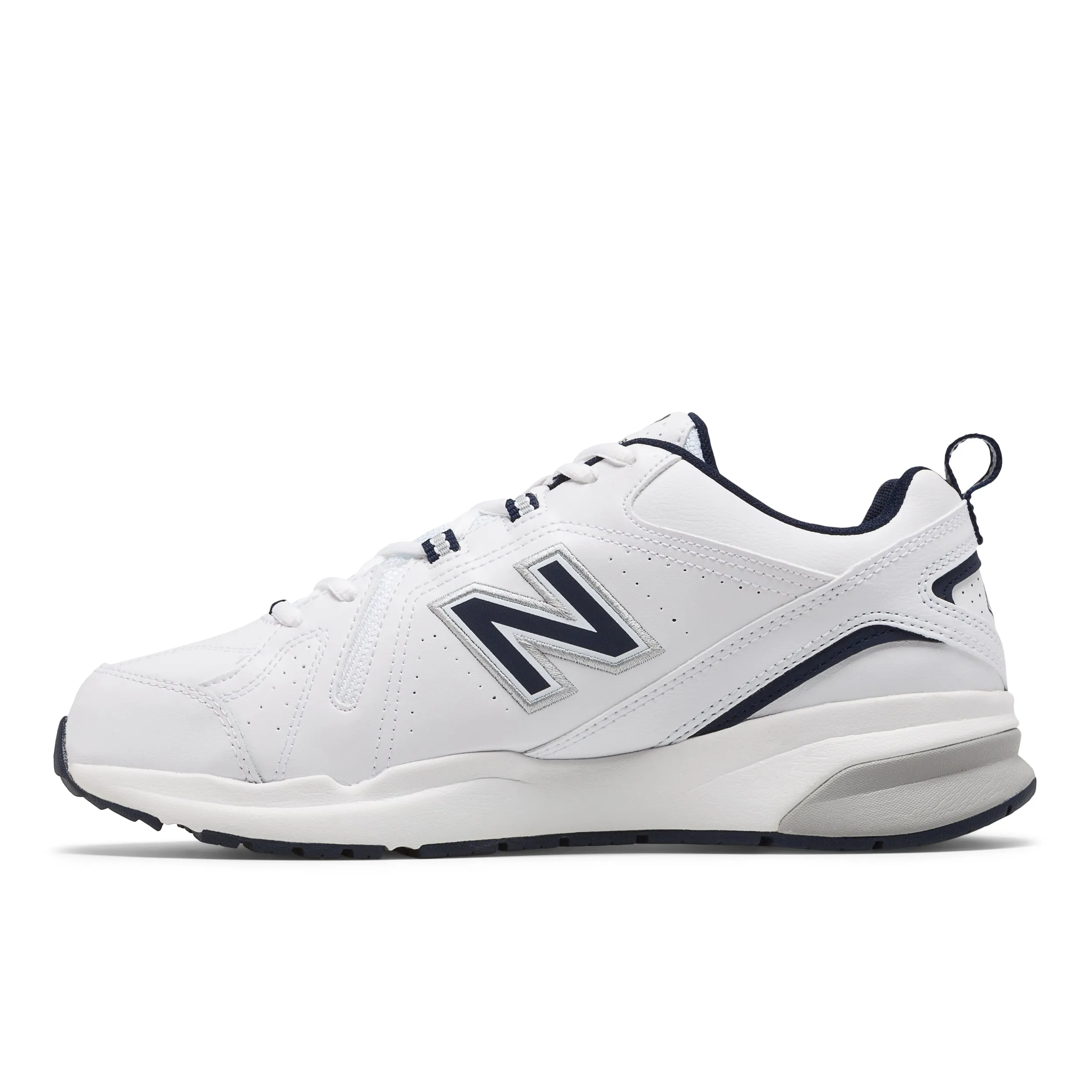 'New Balance' Men's Trainer - White / Navy