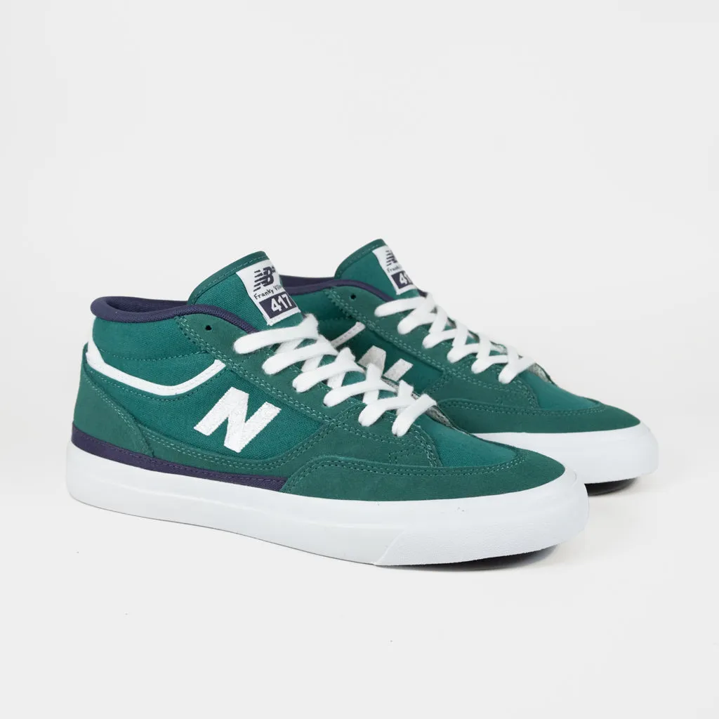 New Balance Numeric - 417 Franky Villani Shoes - Vintage Teal / White