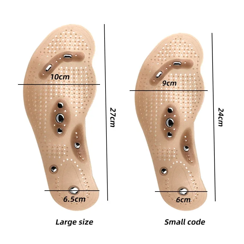 New Health Magnetic Therapy Massage Insoles for Men Women Weight Loss Promote Blood Circulation Foot Magnet Health Care Shoe Pad