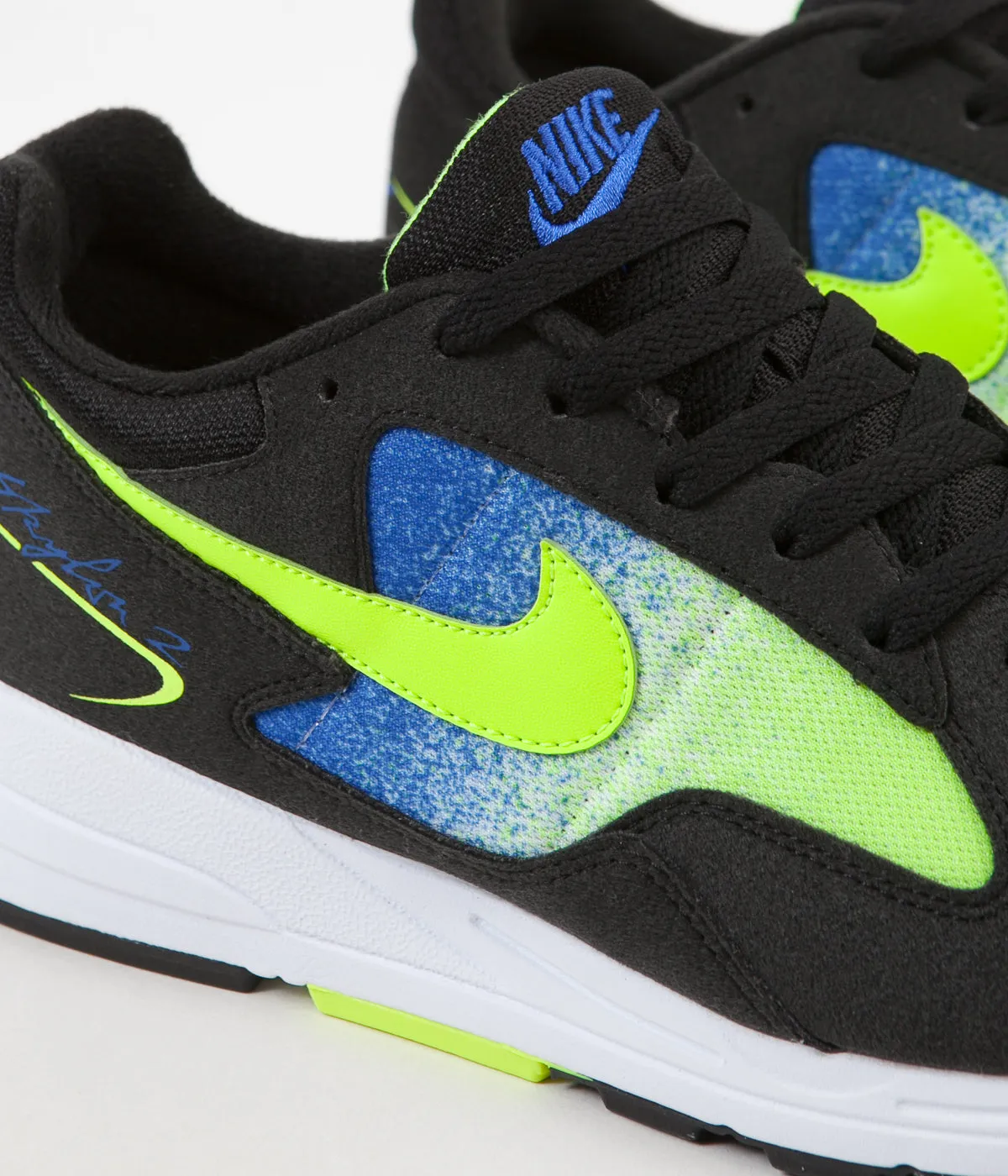 Nike Air Skylon II Shoes - Black / Volt - Racer Blue - White