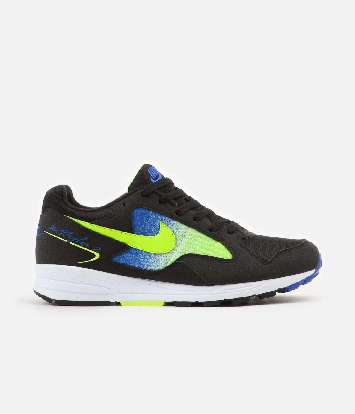 Nike Air Skylon II Shoes - Black / Volt - Racer Blue - White