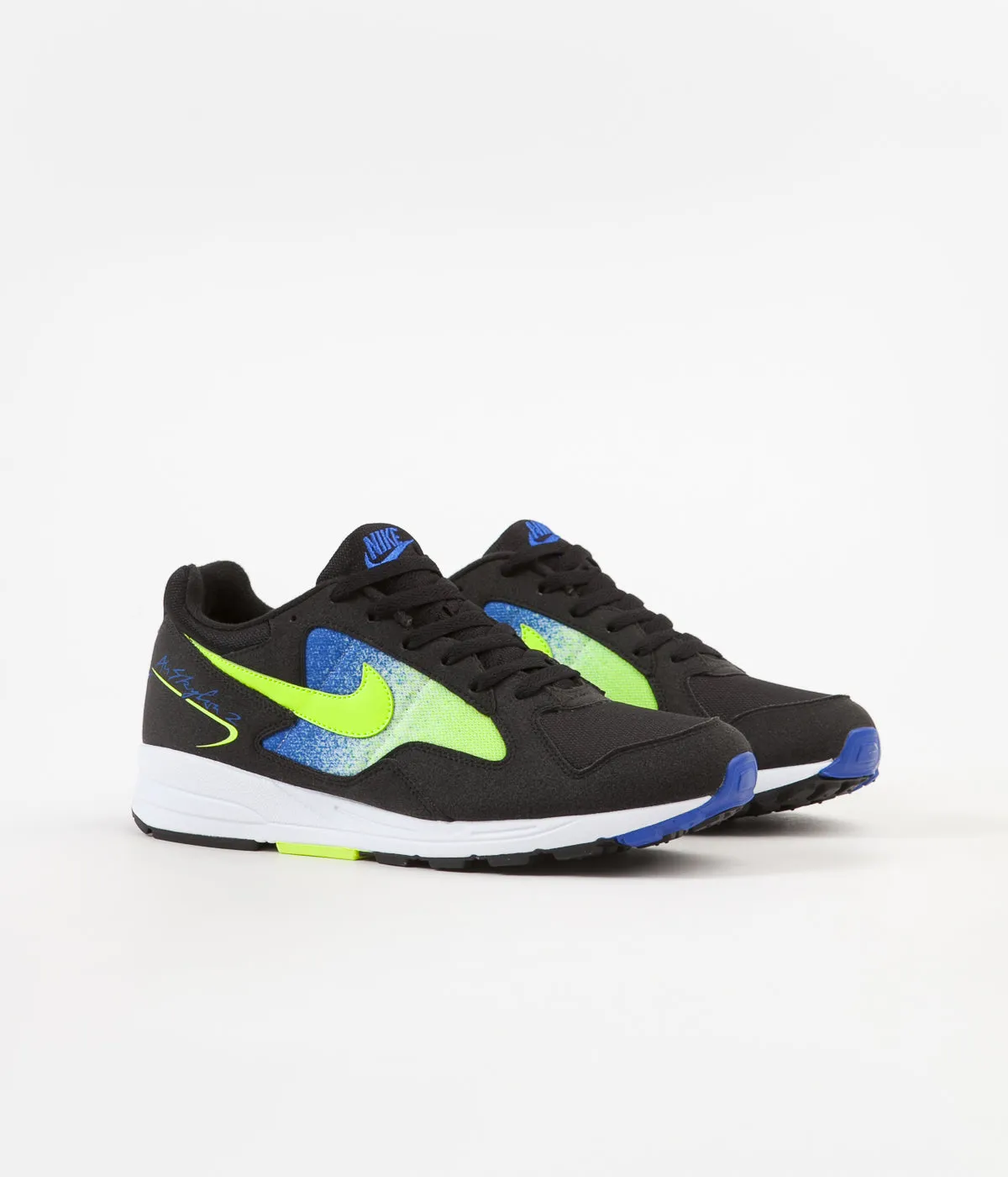 Nike Air Skylon II Shoes - Black / Volt - Racer Blue - White