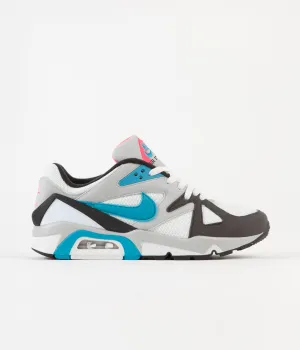 Nike Air Structure OG Shoes - Summit White / Neo Teal - Black - Infrared