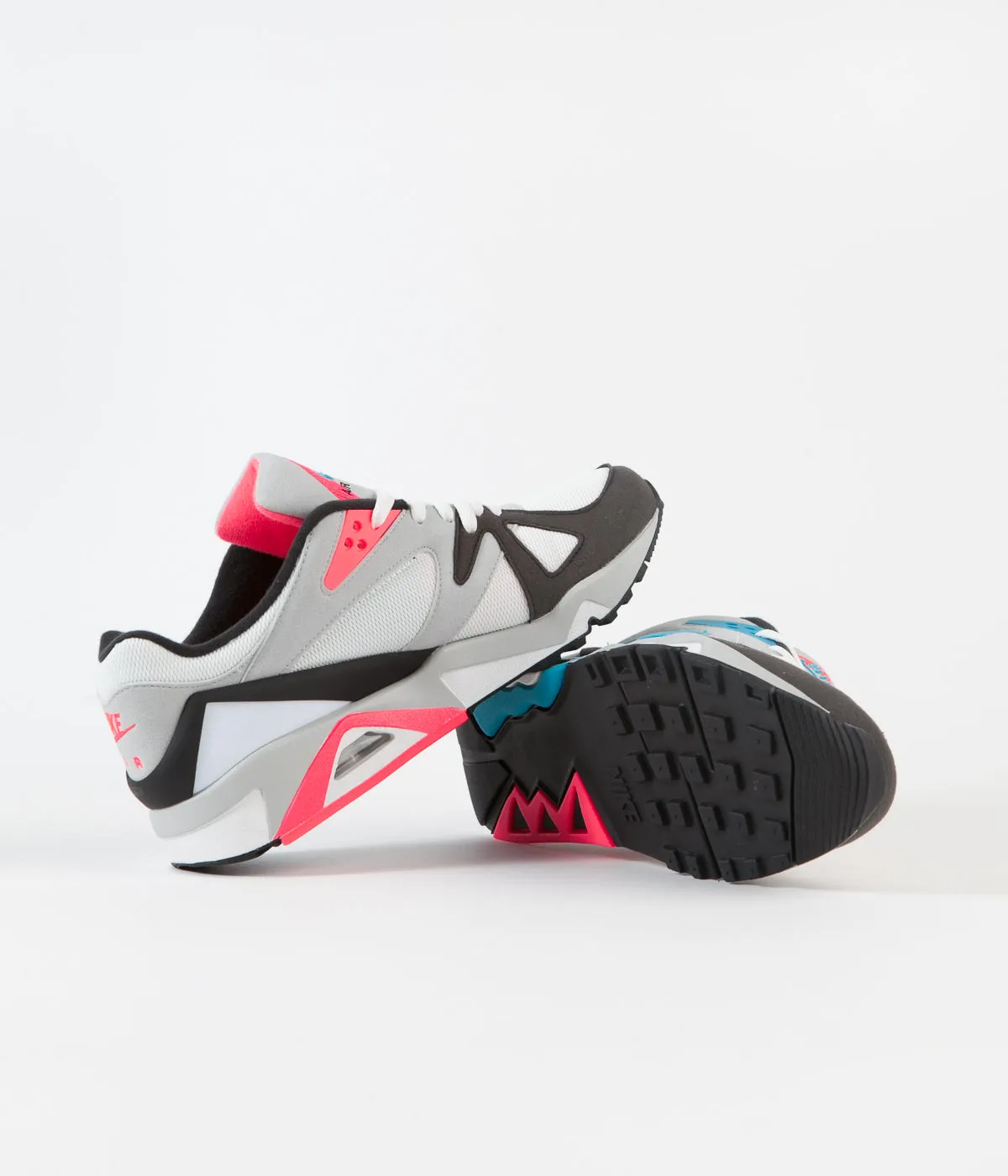 Nike Air Structure OG Shoes - Summit White / Neo Teal - Black - Infrared