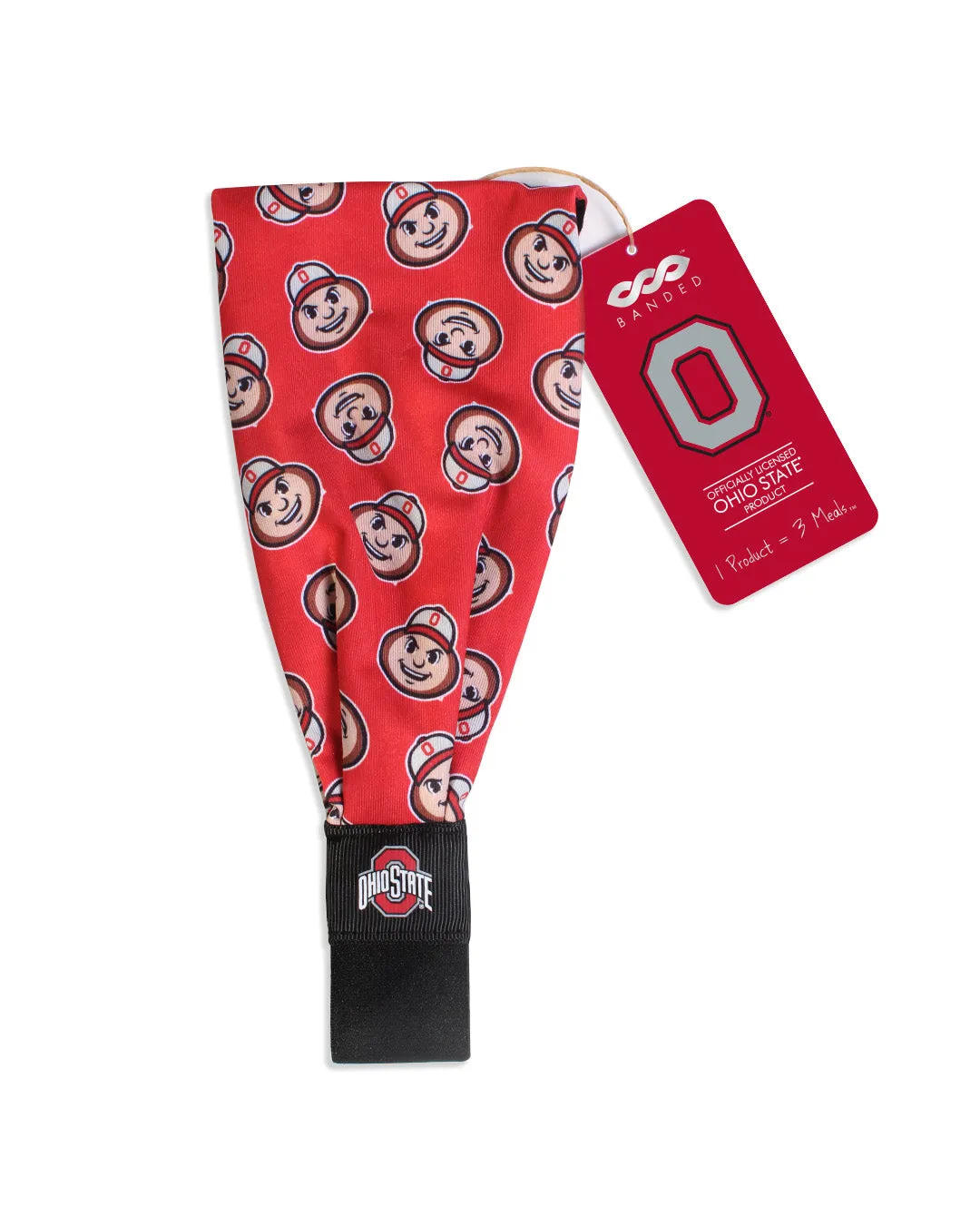 Ohio State® Brutus Scarlet - Accelerate Athletic Headband