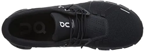 ON Men's Cloud 5 Sneakers, All Black, 9 Medium US