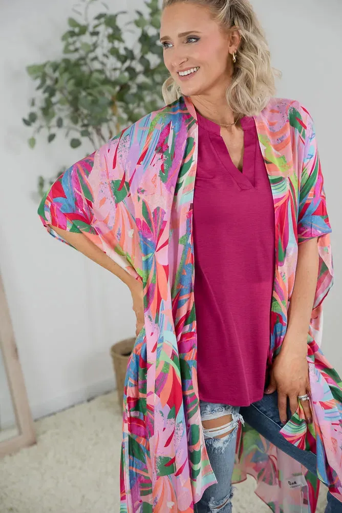 On the Fast Track Kimono