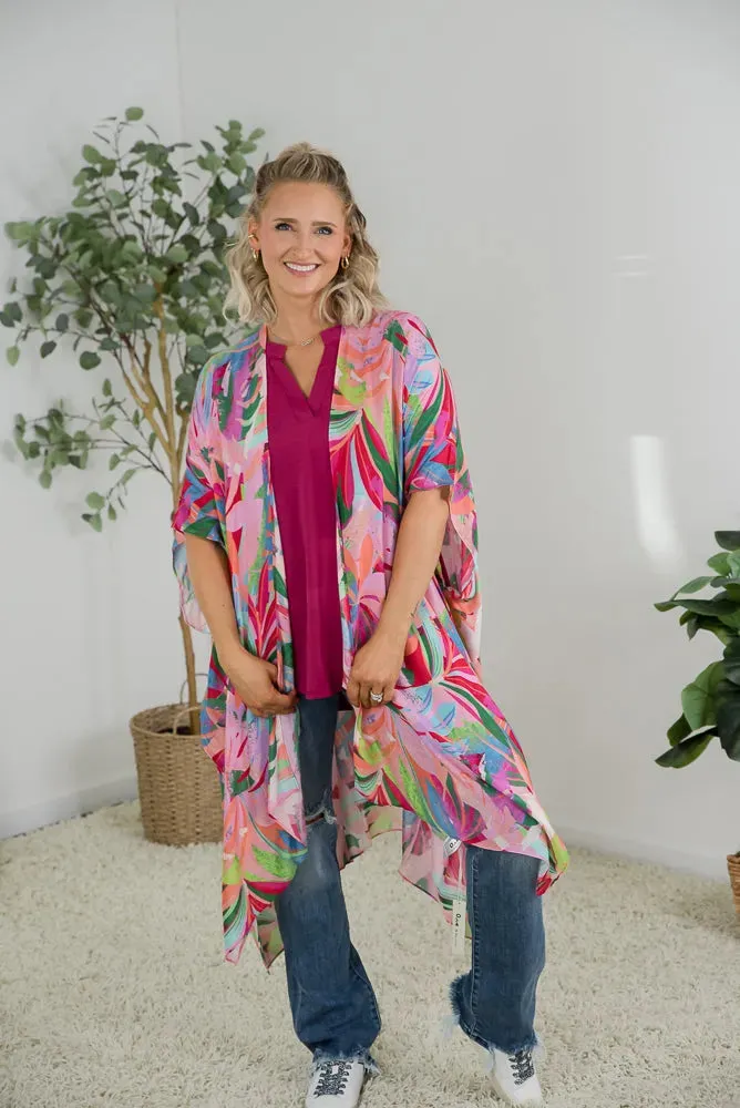 On the Fast Track Kimono