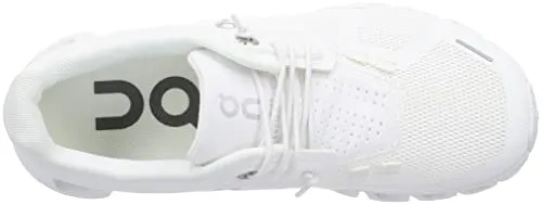 ON Women's Cloud 5 Sneakers, All White, 9 Medium US