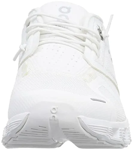 ON Women's Cloud 5 Sneakers, All White, 9 Medium US