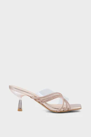 Party Wear Slip On IP0019-Rose Gold