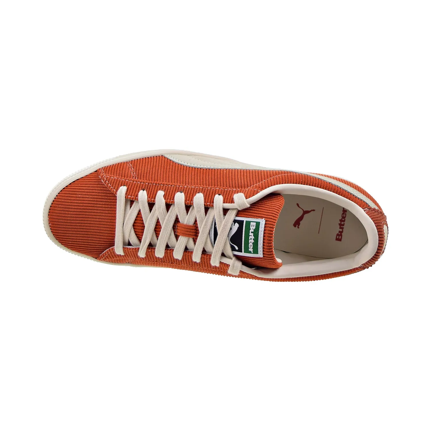 Puma Basket VTG x Butter Goods Men's Shoes Orange-White