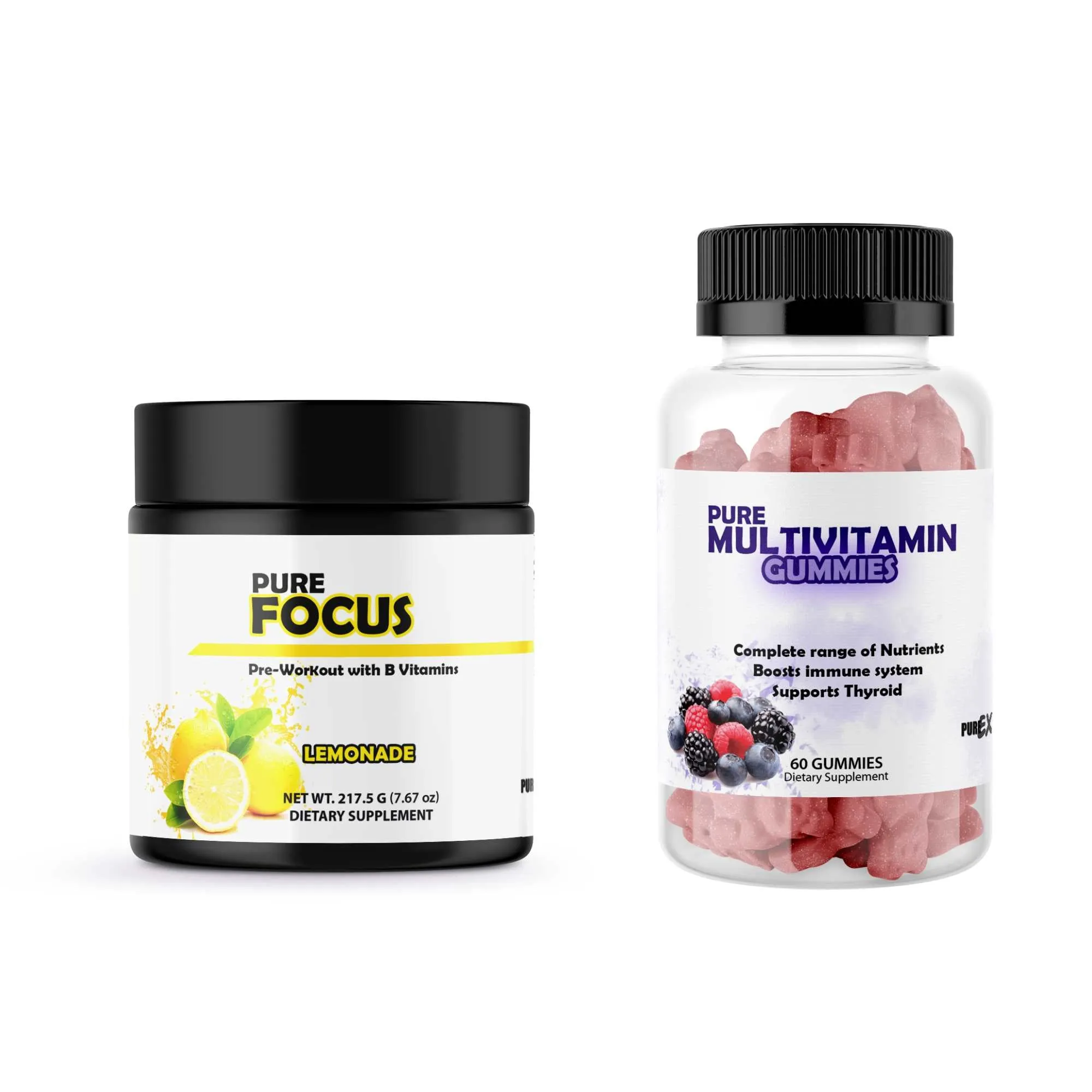 Pure Multivitamins   Pre-Workout Bundle