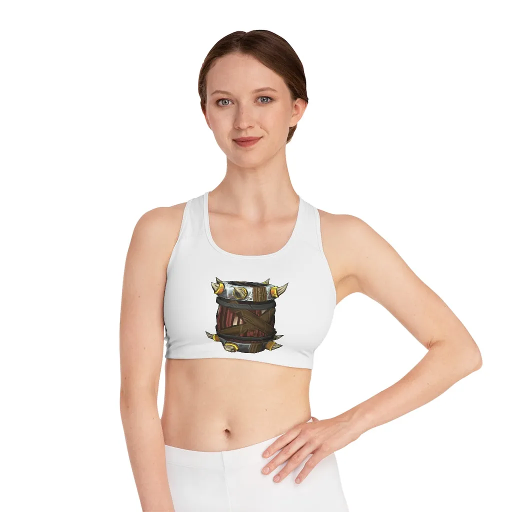 Raptor Barrel Sports Bra (AOP)