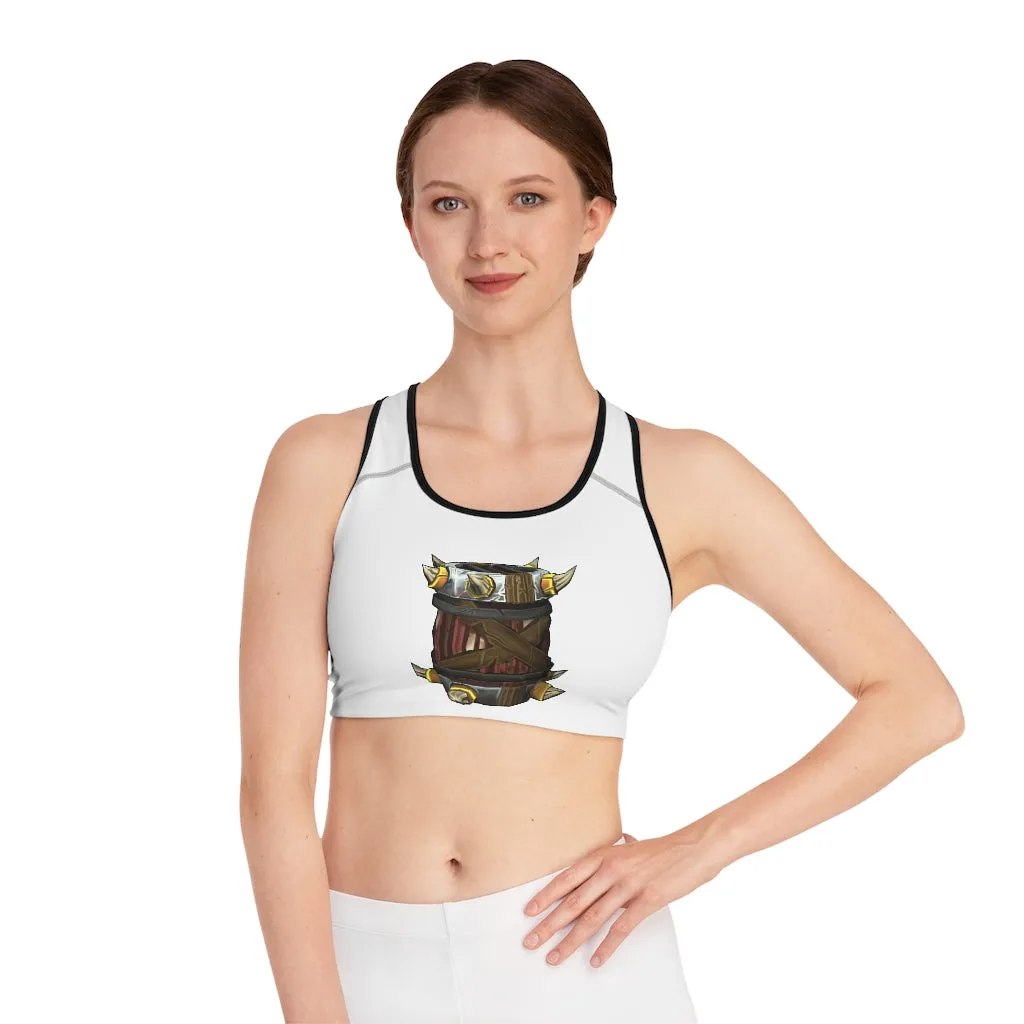 Raptor Barrel Sports Bra (AOP)