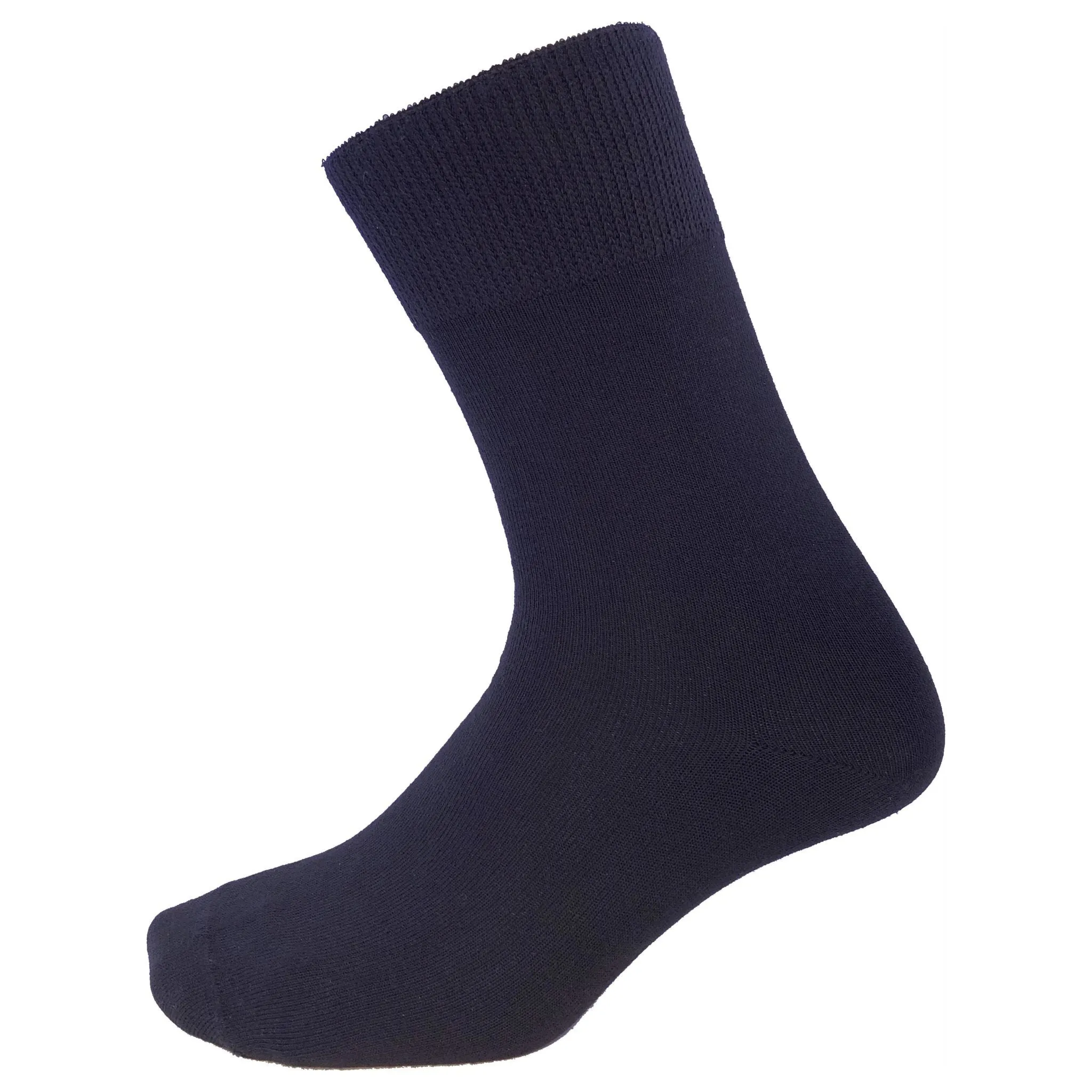 ReflexWear® Infrared Diabetic Comfort Socks Thin Black