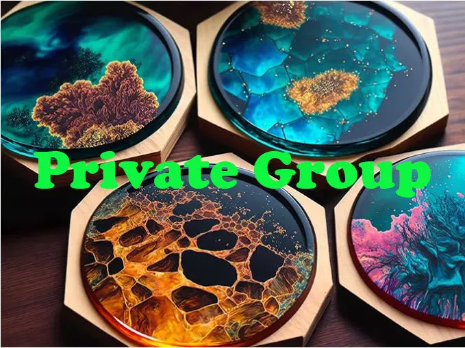 Resin Art - Workshop - Private Group