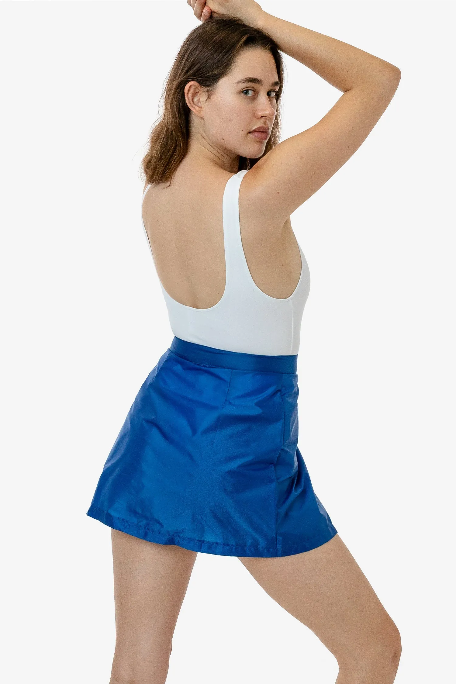 RNF300 - Nylon Wrap Skirt