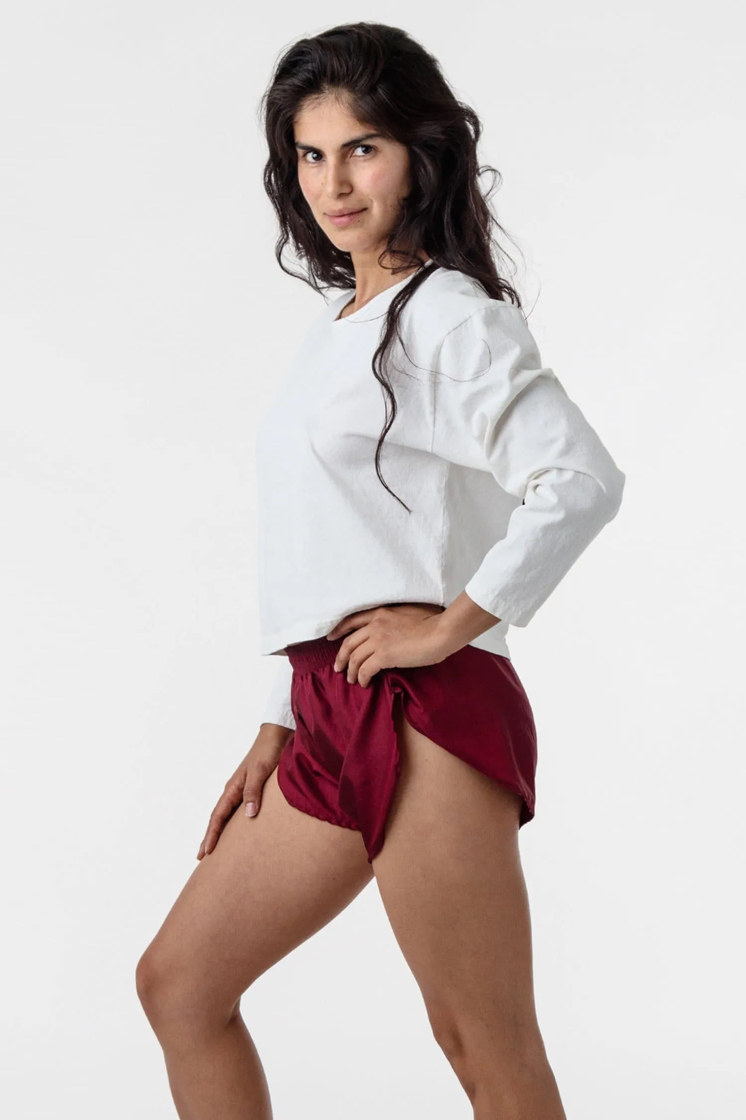 RNF304 - Nylon Taffeta Shorts