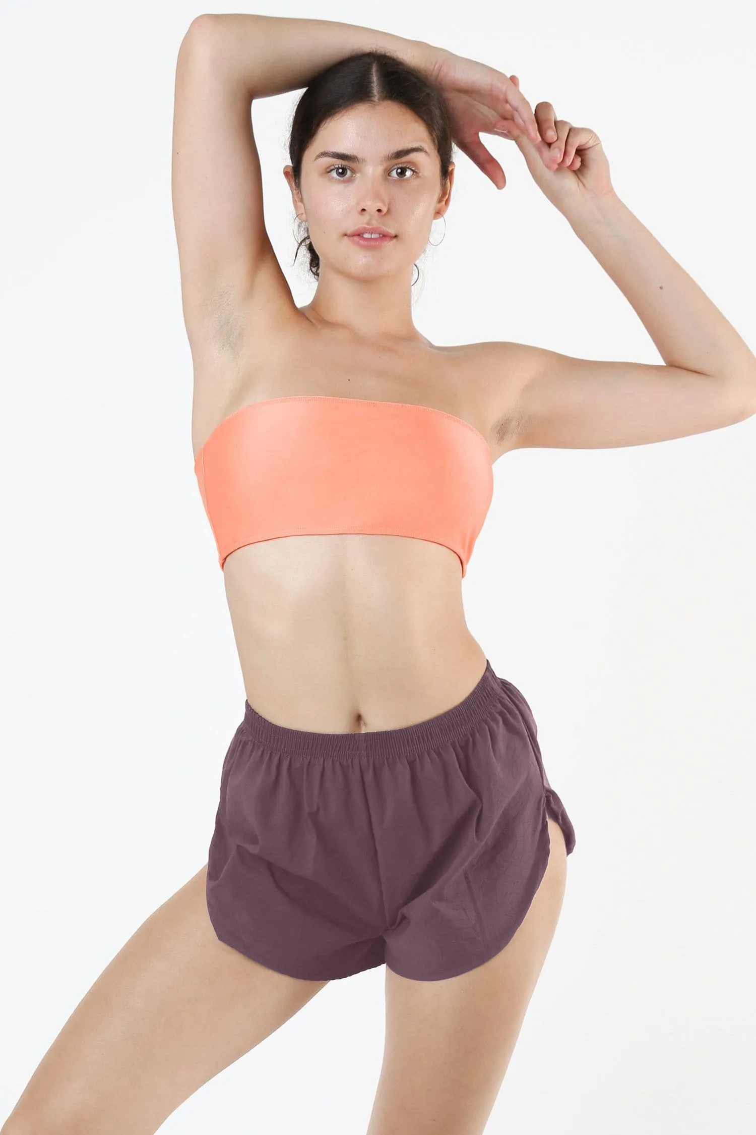 RNF304 - Nylon Taffeta Shorts