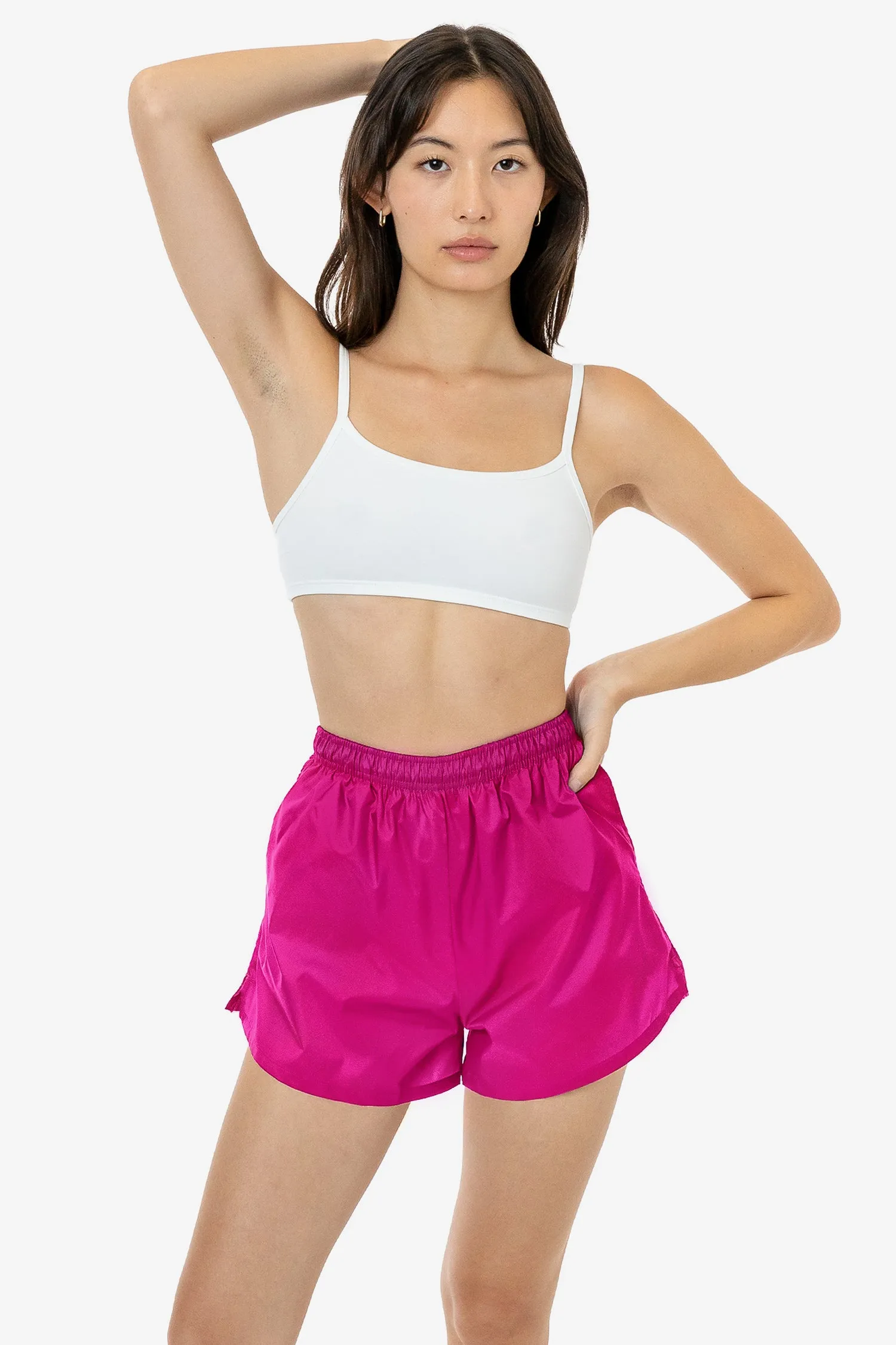 RNF314 - Women's Nylon Track Shorts