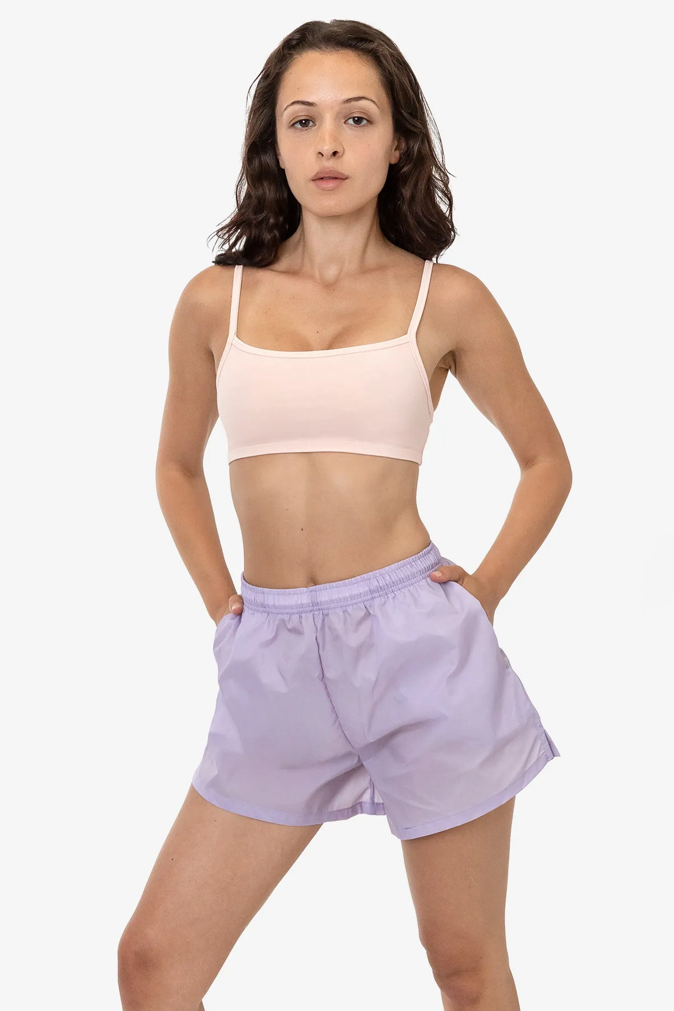 RNF314 - Women's Nylon Track Shorts