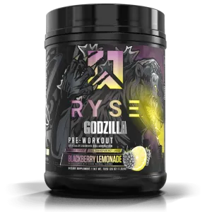 RYSE Godzilla Pre-Workout 792g Godzilla Blackberry Lemonade