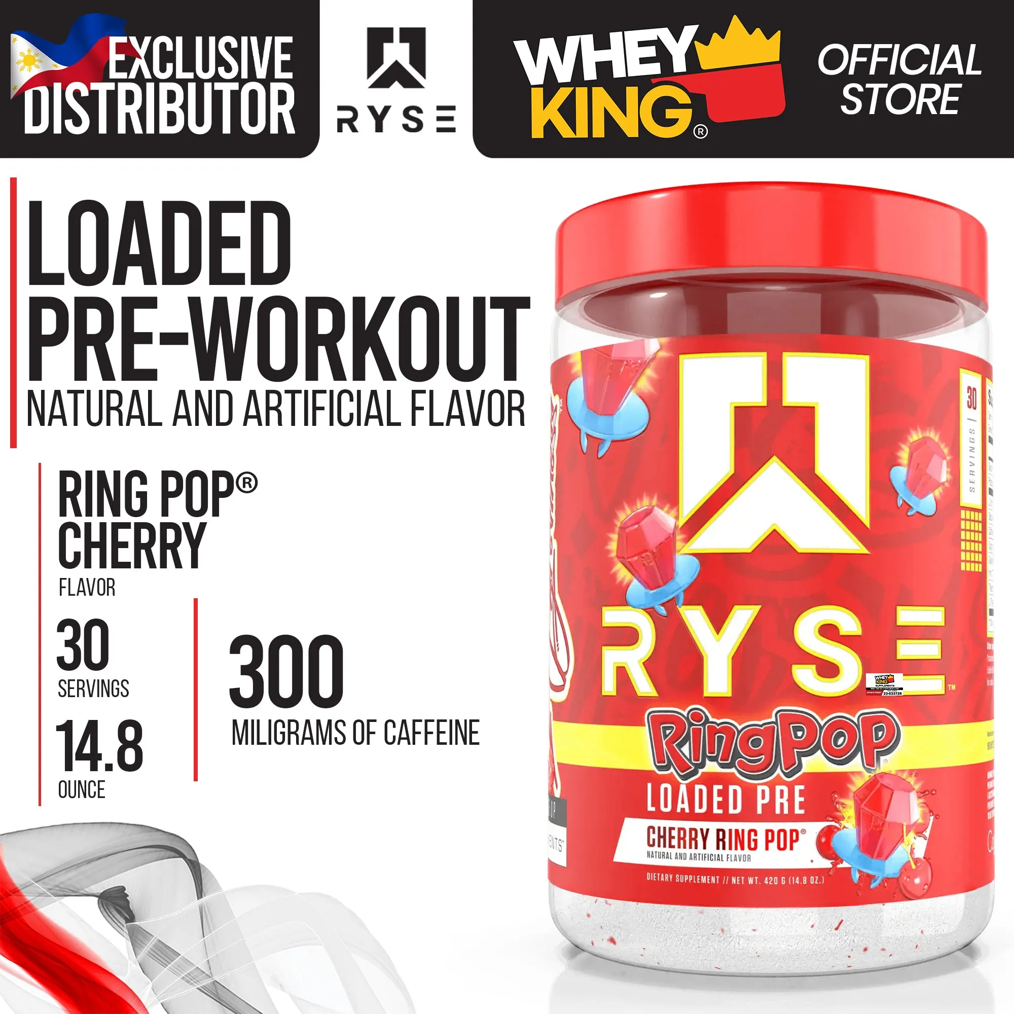 RYSE - Loaded Pre Workout