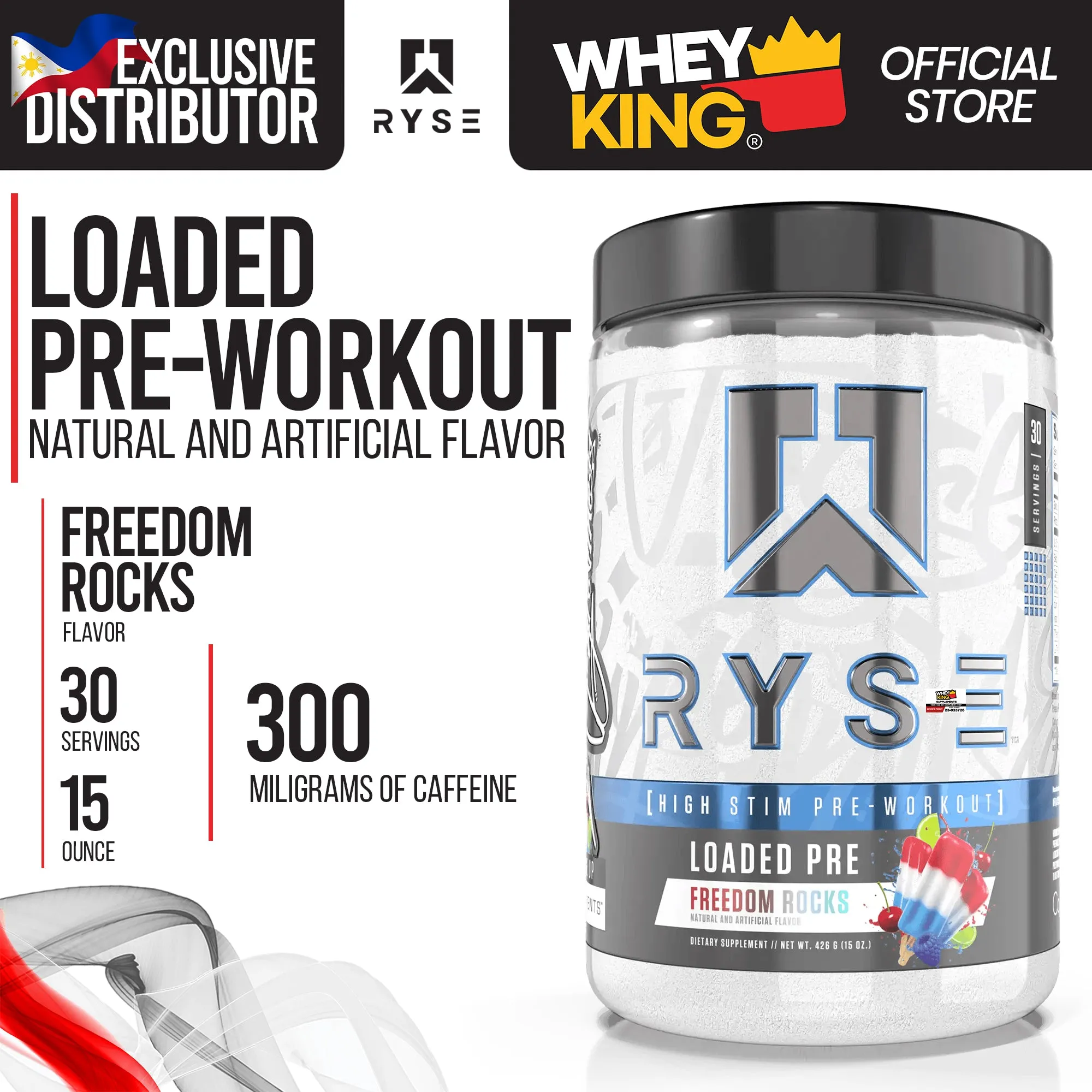 RYSE - Loaded Pre Workout