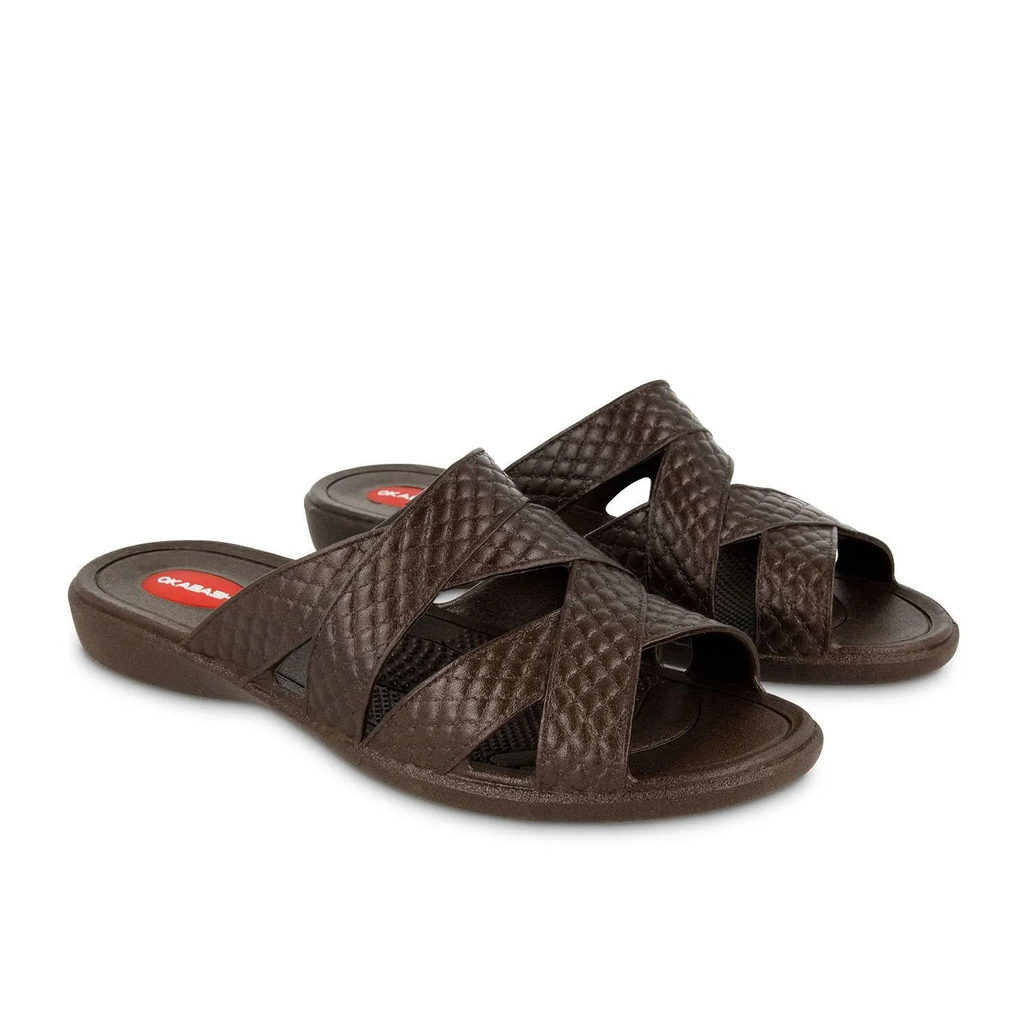 Sale: Women's Cross Strap Sandal by Okabashi Made in USA