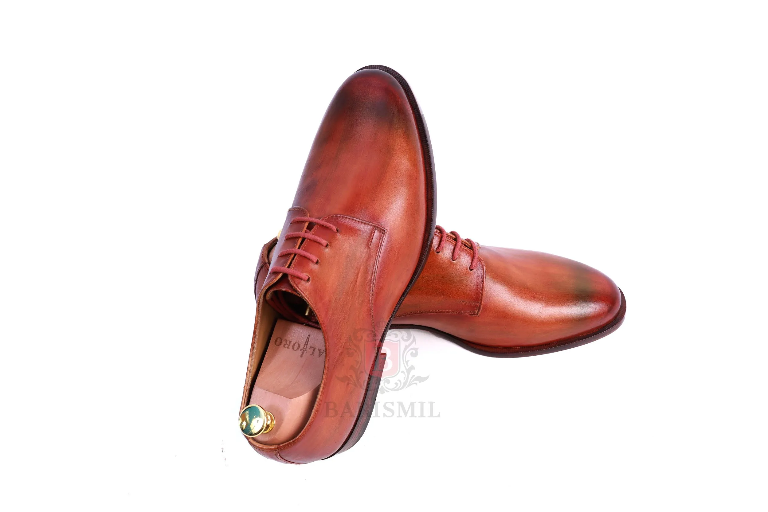 Sandro - Chestnut Derby Shoes