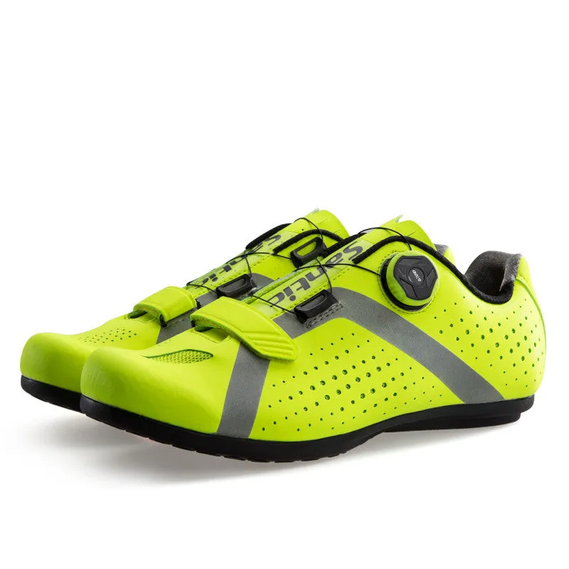 Santic Apollo Green Men Road MTB Cycling Shoes Bike Cleats not Compatible