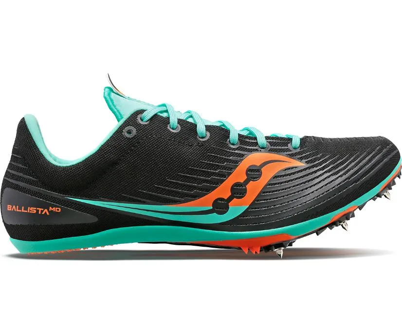 Saucony Mens Ballista MD- Black/Cool Mint (S29071-26)