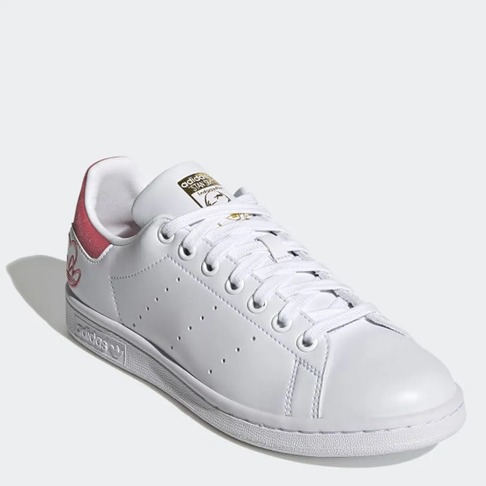 Scarpe Donna ADIDAS Sneakers linea Stan Smith colore Bianco e Rosa