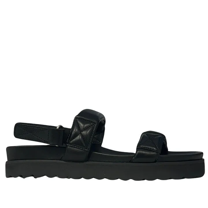 SCHUTZ SALTO LEATHER SANDALS