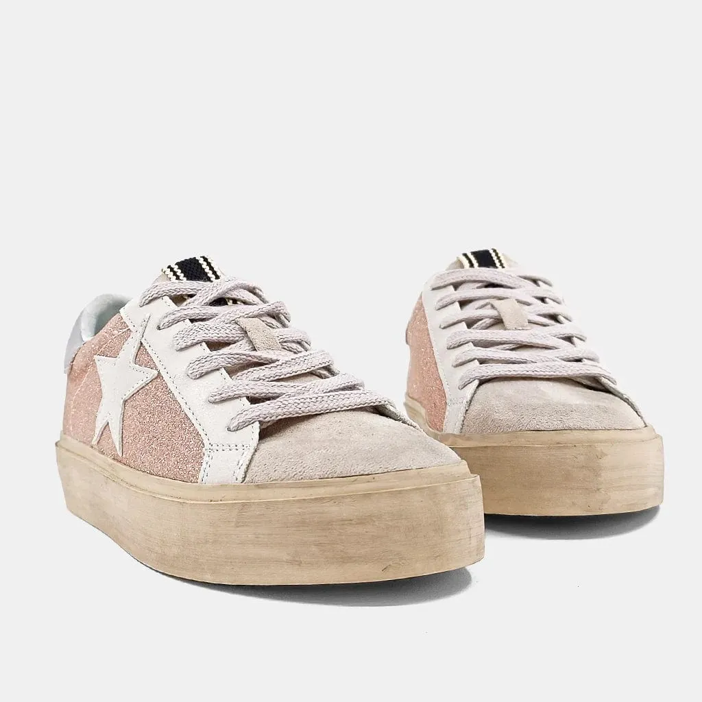 Shu Shop Champagne Reba Sneakers