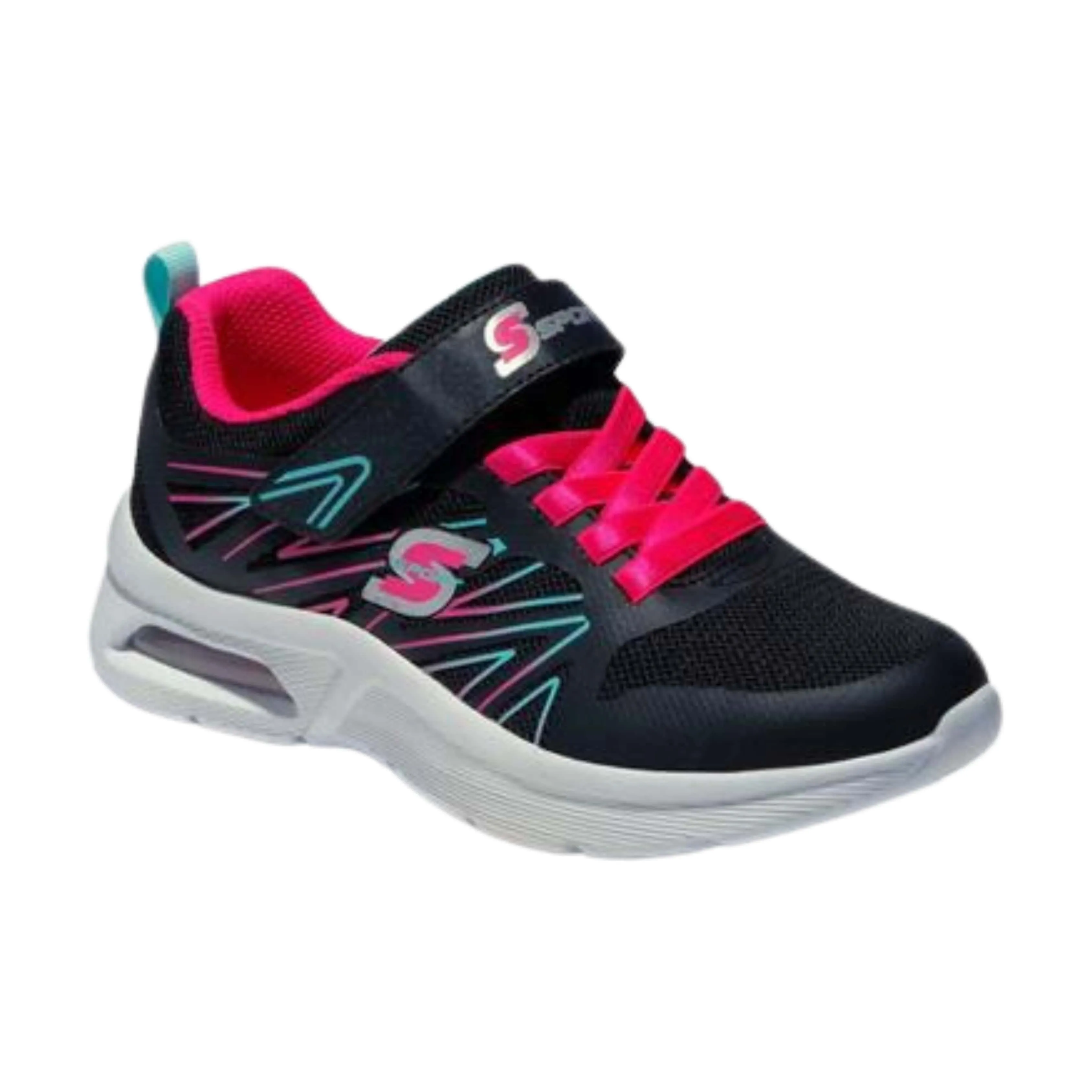 SKECHERS - KIDS -  Elian Zig Zag Print Performance Sneakers