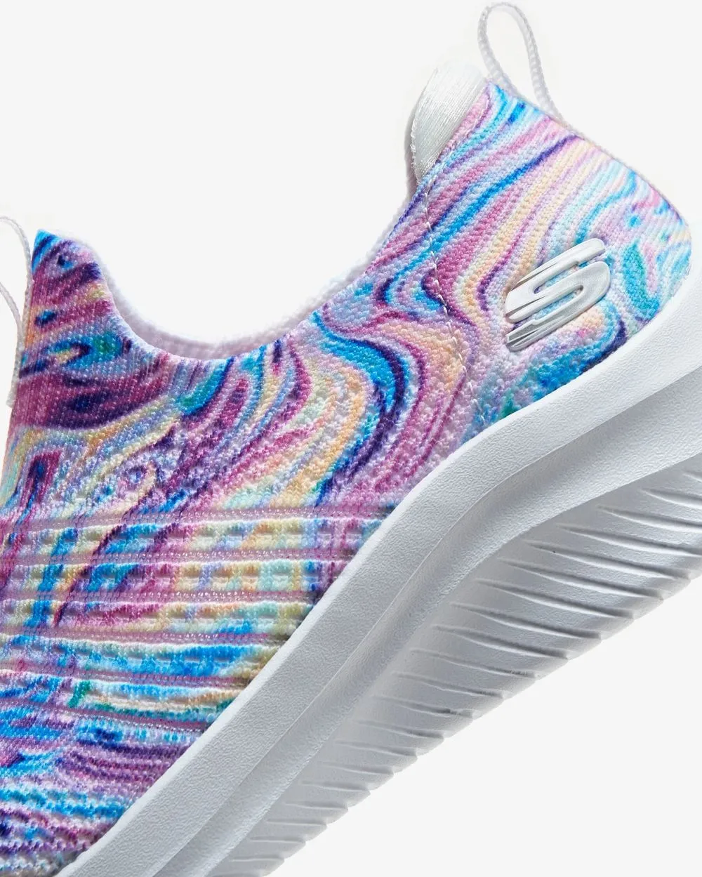 'Skechers' Women's Ultra Flex 3.0-Groovy Orbit - White / Multi